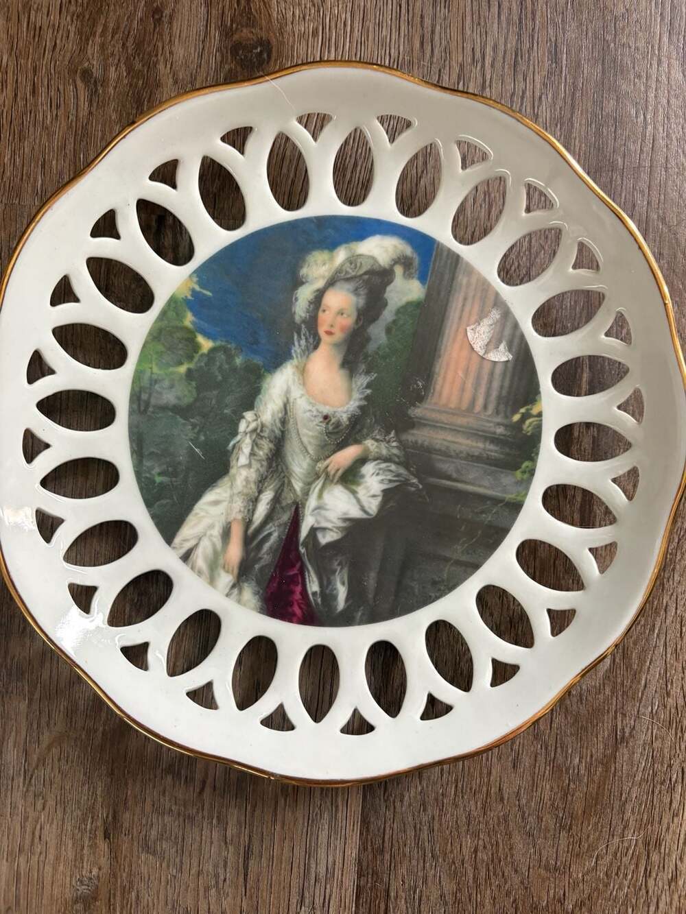 Art Treasures The Honorable Mrs. Graham by Thomas Gainsborough Decorative Reticu